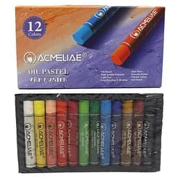 Масляная пастель карандашей Acmeliae Bambi OPC-12, 12 цветов