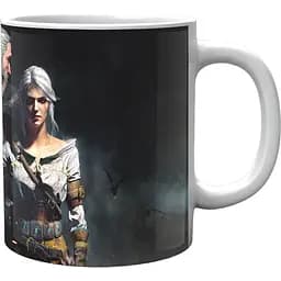 Кружка GeekLand The Witcher Відьмак Геральт і Цирі TW.02.026