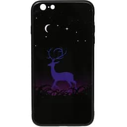 Чохол-накладка Toto Night Light Print Glass Case Apple iPhone 6 Plus/6S Plus Deer