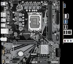 Материнська плата Gigabyte B760M H V2 Socket 1700 - мініатюра 2