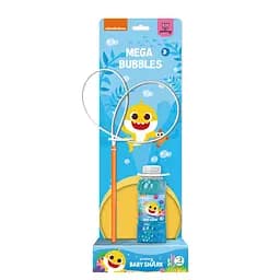 Мильні бульбашки Mega Bubbles з тарілкою Baby Shark 200515 об'єм 450 мл