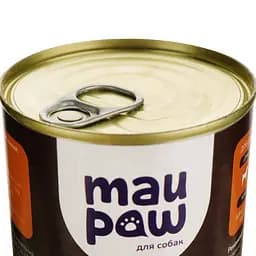 Повнораціонний корм для дорослих собак MAU PAW Шматочки в соусі М’ясне асорті консервовані 415 г - мініатюра 4