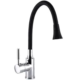 Змішувач для кухні Globus Lux Lazer GLLR-0203SA-B01 000025205 Чорний матовий
