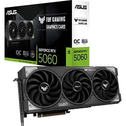 Відеокарта ASUS GeForce RTX5060 8Gb TUF GAMING OC (TUF-RTX5060-O8G-GAMING) - мініатюра 10