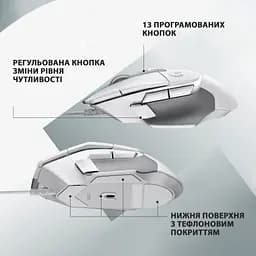Мишка Logitech G502 X USB White (910-006146) - мініатюра 5