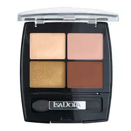 Тіні для повік IsaDora Eye Shadow Quartet, відтінок 25 (Rose Glam), вага 5 г (574892) - мініатюра 2