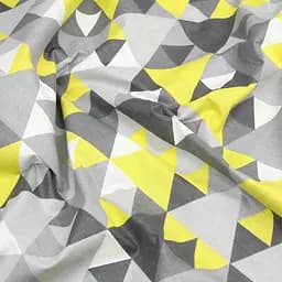 Дитяча постільна білизна в ліжечко GEOMETRY CS7, сірий (DeltaLemonyGrey_53Graphite_140) - мініатюра 9