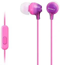 Наушники Sony MDR-EX15AP In-ear Mic Purple (MDREX15APV.CE7)