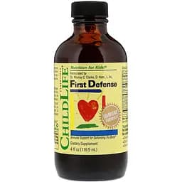 Защита иммунитета для детей ChildLife Essentials First Defense 118.5 мл (CDL10150)