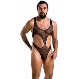 Боди мужское Passion Free Your Senses Leon 040 S/M черный