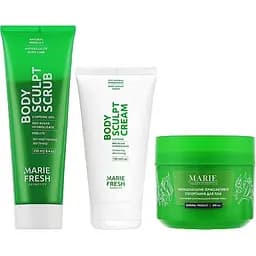 Набір для тіла Marie Fresh Cosmetics Anti-cellulite Body Set 3 шт.