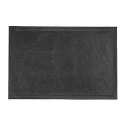 Килимок придверний Eco Fabric Листя з кромкою сірий 40 х 60 см (4060-107) - мініатюра 2