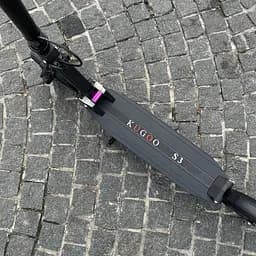 Електросамокат KUGOO S3 Jilong 8.8Ah 450W чорний + сумка-чохол - мініатюра 11