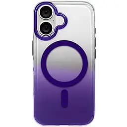 Чохол Epik TPU+PC Phantom with MagSafe для Apple iPhone 16, 6.1 Purple
