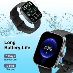 Смарт-годинник Soudorv T70 з Bluetooth дзвінками, 1.91" HD дисплеєм, 110+ спортивними режимами, IP68 - мініатюра 4