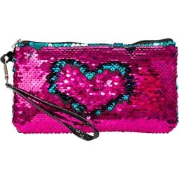 Косметичка Lukky с паетками разноцветная 11 х 21 см (T16302)