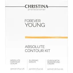 Набір Christina Forever Young Absolute Contour Kit: Absolute Contour Serum 30 мл + 3Luronic Serum 30 мл + Chin & Neck Remodeling Cream 50 мл - мініатюра 2