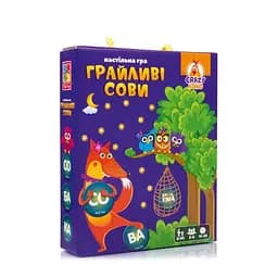Детская настольная игра "Игривые совы, вижу слово!" VT8033-08, 99 фишек