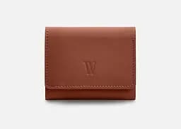 Кожаный кошелек Trinity темно-коричневый краст