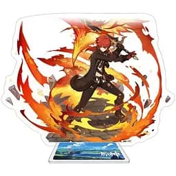 Акриловая фигурка Геншин Импакт Дилюк Genshin Impact Diluk AS GI D 01