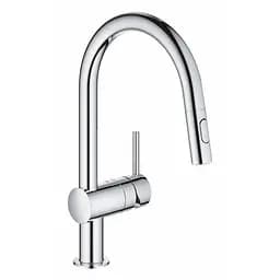 Смеситель для кухни с выдвижным изливом Grohe Minta 32321002 Хром