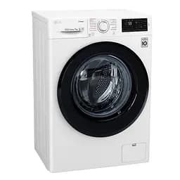 Стиральная машина LG с фронтальной загрузкой F2J5HS6W, 7кг, 1200, A+++-10%, Пар, глубина 45см, Дисплей, Инвертор, Белый (F2J5HS6W)