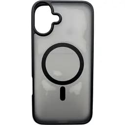 Чохол-накладка BeCover Metal Buttons Case (MagSafe) для Apple iPhone 16 Plus Black (712093)