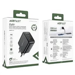 МЗП Acefast A49 PD35W GaN (2USB-C) Black - мініатюра 5