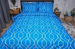 Підковдра Moon&Star Мікросатин Premium Ocean Breeze Полуторна Євро 160x220 см - мініатюра 2