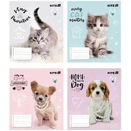 Зошит учнівський "Rachael Hale" Kite R25-235 12 аркушів1 шт. в асортименті