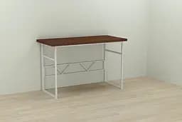 Компьютерный стол Ferrum-decor Райан 75x140x60 белый ДСП Венге 32мм (FRD-106046)