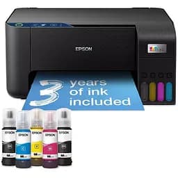 БФП струменевий кольоровий A4 Epson L3231, чорний, 5760х1440 dpi, до 33/15 стор/хв, USB, вбудоване СБПЧ, чорнило Epson 103