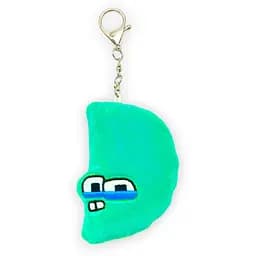 Брелок Watchbands Алфавіт Лор Alphabet Lore літера D довжина 8 см колекційний (MI-BR1D)