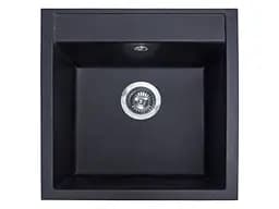Кухонна мийка Miraggio BODRUM 510 black (0002245) Граніт, Врізна, Чорний