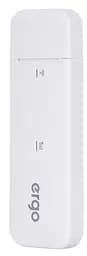 3G модем Ergo W02-CRC9 3G/4G USB Wi-Fi роутер White - мініатюра 2