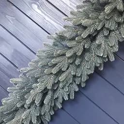 Гирлянда хвойная Hvoya Traditional пышная литая голубая 1.2 м