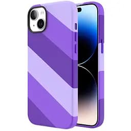 Чохол Vokamo для iPhone 15 Plus захисний з магнітом Purple