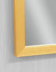 Дзеркало Zerix Fonte MRZ09-60x85-Reverse Gold прямокутне в золотій рамі ZX6211 - мініатюра 7