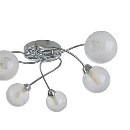 Люстра стельова Brille галогенна в спальню G9 40W CH (LK-693C/6) - мініатюра 5