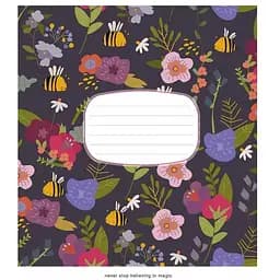 Зошит учнівський Bright life Школярик 012-3101K-5 у клітинку на 12 аркушів