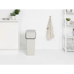 Відро для сміття Brabantia Sort&Go 40 л світло-сіре (214424) - мініатюра 5