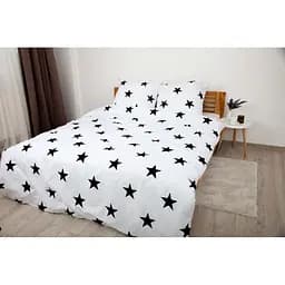 Комплект постельного белья ТЕП Happy Sleep Duo Morning Star полуторный белый с черным (2-04008_26624)