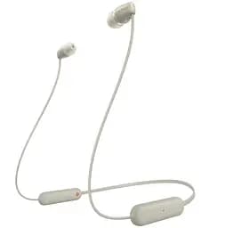 Наушники In-ear WI-C100 BT 5.0, IPX4, SBC, AAC, Wireless, Mic, Бежевый Sony teh0013221