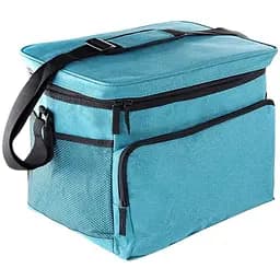 Термосумка Сила 36х26х28 см 26 л бирюзовая
