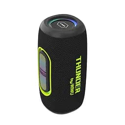 Bluetooth Колонка WIWU H7 Thunder Wireless Portable Speaker Black - мініатюра 2