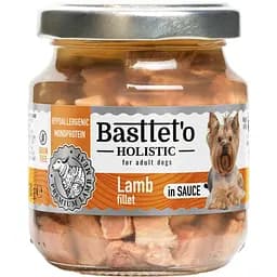 Влажный корм для собак BBasttet'o Holistic кусочки филе ягненка в соусе 130 г
