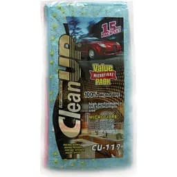 Салфетка CleanUp CU-119 микрофибра универсальная 30x30 см 15 шт. (km-9612)