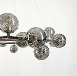 Підвісна люстра Arte Lamp Bolla Line.F MJ 17-750 CH+GR - мініатюра 4