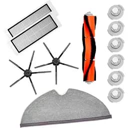 Набір чистячих елементів RoboRock для робота-пилососа Xiaomi RoboRock S6/S6 MaxV/S6 Pure/S50/S55/S5 Max/E5/E4/Sweep One Vacuum Cleaner Black (FTRIN1B-8)