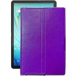 Чехол StatusCASE из экокожи для планшета Blackview Tab 10 Pro Фиолетовый